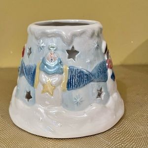 Yankee Candle Snow People Candle Shade